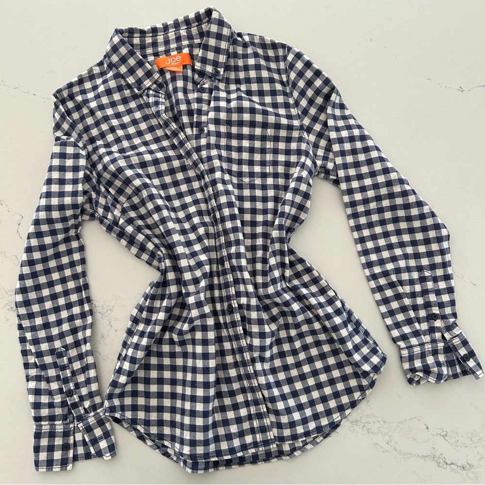 Joe Fresh VINTAGE Flannel 100% Cotton Shirt Medium - Picture 2 of 9